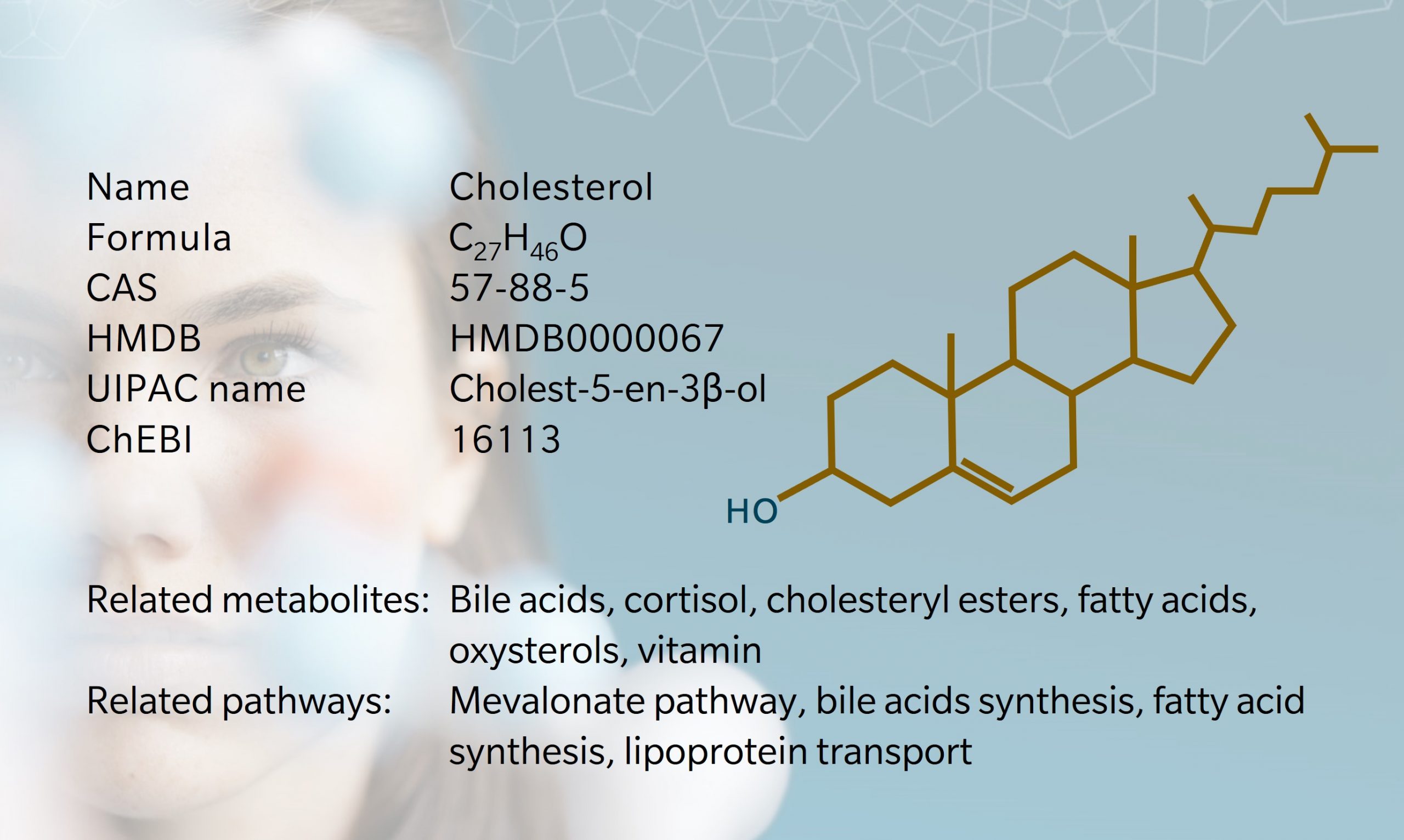 Cholesterol – Metabolite of the month