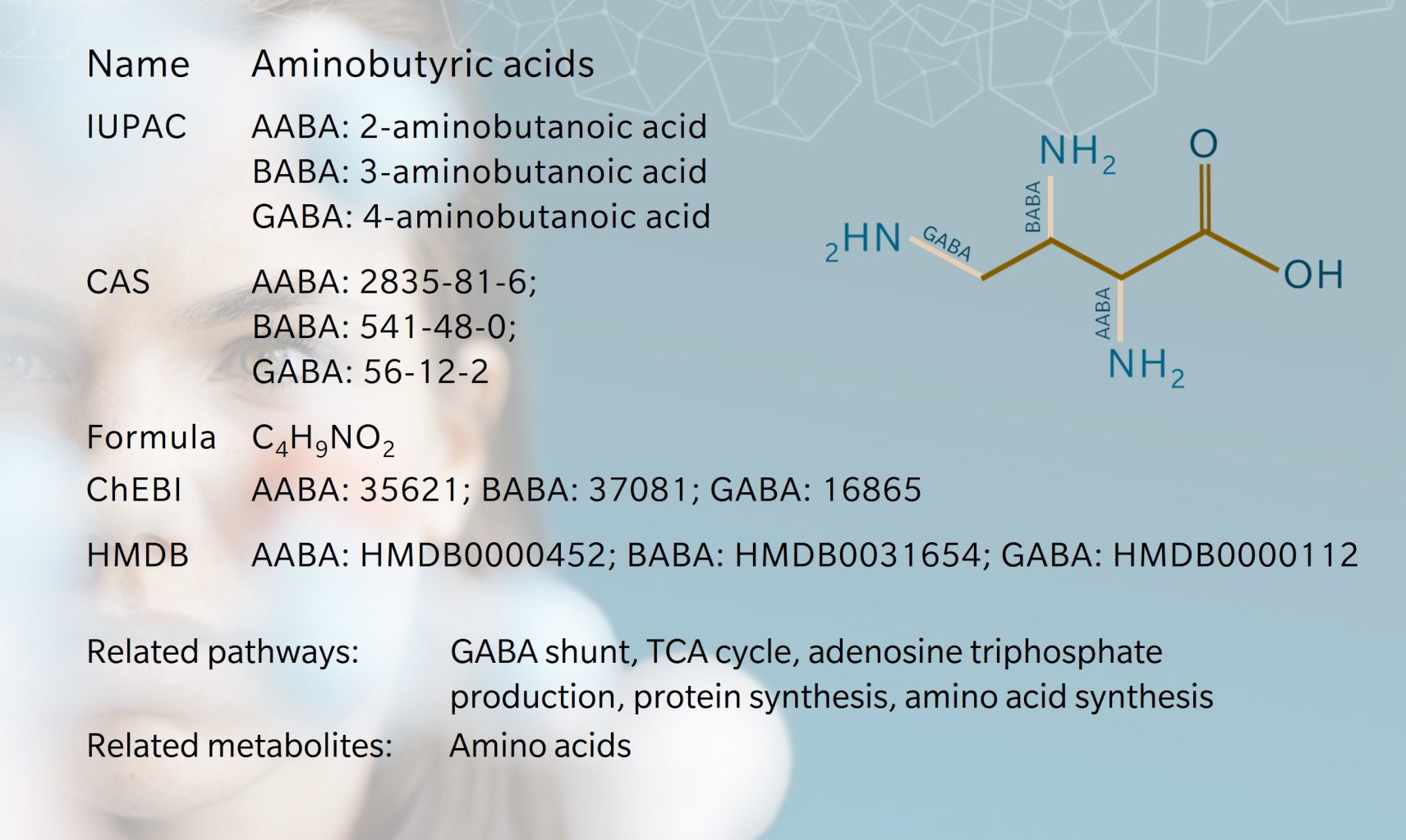 Metabolite of the month Aminobutyric acids biocrates life sciences ag