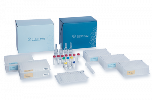 Quantitative metabolomics kit for analysis of more than 1400 biomarkers with all components, plates, standards