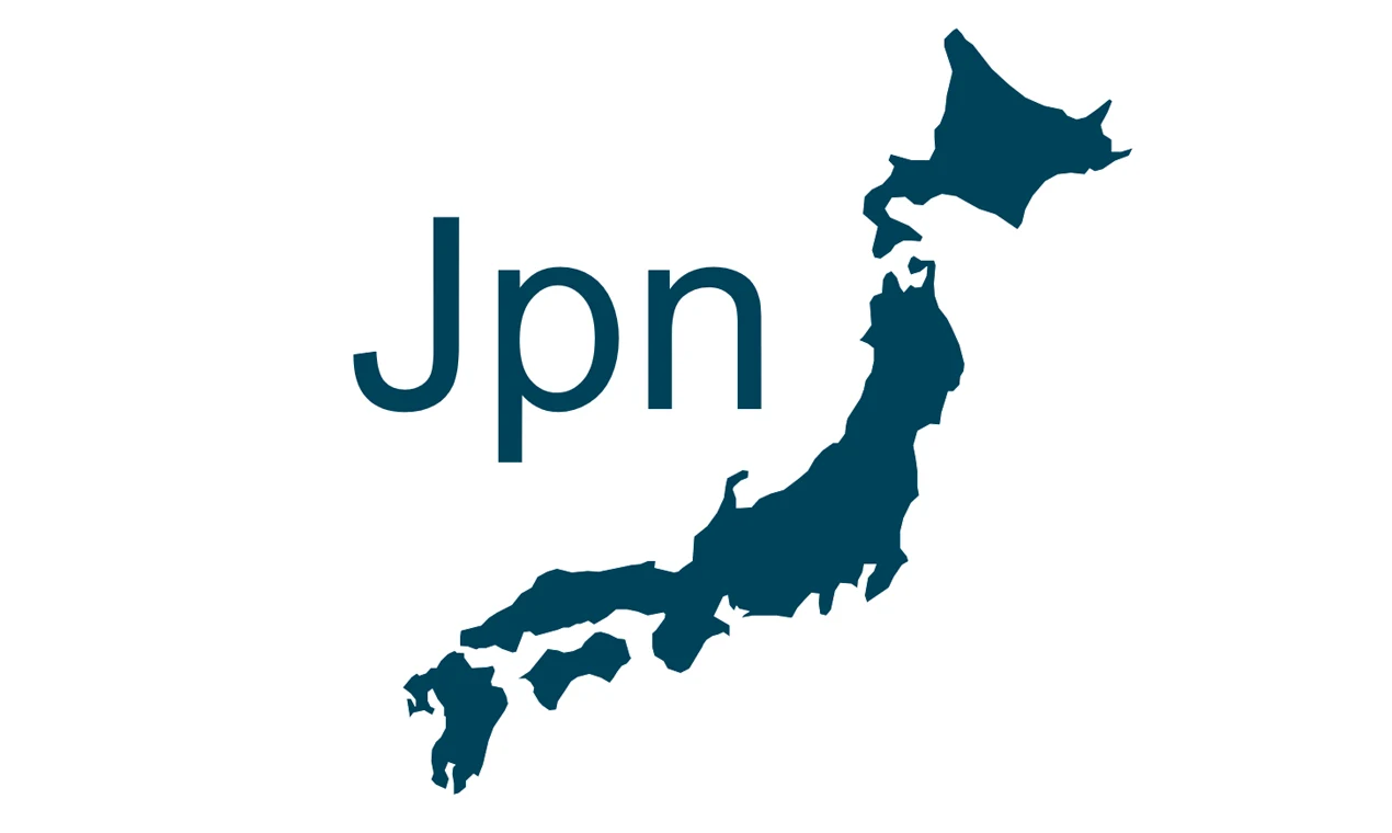 map japan